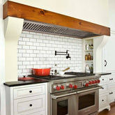 Range Hood Insert 60 Inch, 1200 CFM Built-in Kitchen Hood with 4 Speeds, Ultra-Quiet Stainless Steel Ducted Vent Hood Insert with Dimmable LED Lights and Dishwasher Safe Filter - NX-19IL-60-Warm White